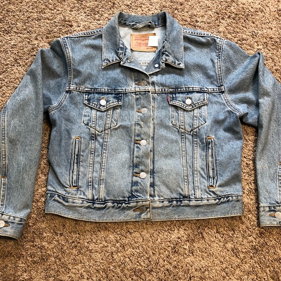 LEVI STRAUSS & Co Women MEDIUM Vintage Denim Jacket - Picture 1 of 7